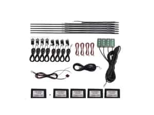Kit Lumini Ambientale Auto Dinamice 18 în 1 – Symphony Edition, Acrilic RGB, Control Bluetooth & Sincronizare Muzicală — miniatura 9
