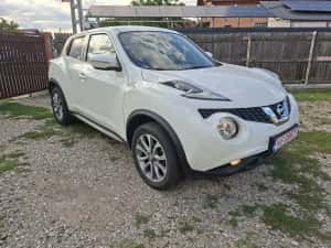 Nissan Juke-an 2017-1.5 Dci 110cp-euro 6 fara AdBlue-alb perlat-navi-nr rosii — miniatura 4