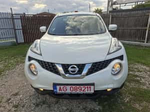 Nissan Juke-an 2017-1.5 Dci 110cp-euro 6 fara AdBlue-alb perlat-navi-nr rosii — miniatura 9