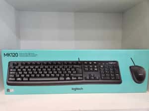 Kit Tastatura si Mouse cu fir Logitech MK120 USB QWERTY (Ag8 Tudor/B75034) – Garantie 2 Ani! - Produs Nefolosit! — miniatura 3