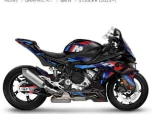 Stickere BMW S1000RR M Full Graphic KIT Stickers — miniatura 4
