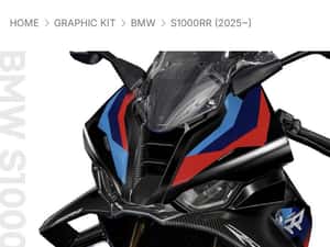 Stickere BMW S1000RR M Full Graphic KIT Stickers — miniatura 9