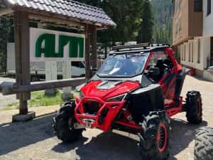 Vând polaris rzr pro xp 4x4 Reductor  mic mare buggy ssv utv offroad diferențial blocabil servo muzică cabină închisă incălzire ștergătoare  trolii — miniatura 5