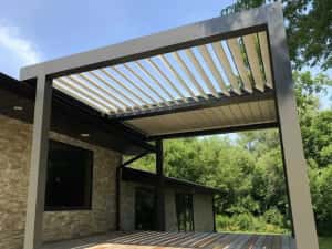 Incalzitoare pe peleti si glisiere aluminiu pentru terasa — miniatura 4