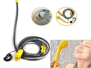Set Dus Portabil Camping 12V cablu 5m — miniatura 3