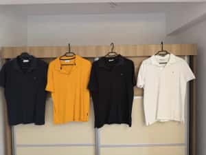 CA NOI - SET 12 Tricouri Polo Barbati Premium - M - Calvin Klein Hugo