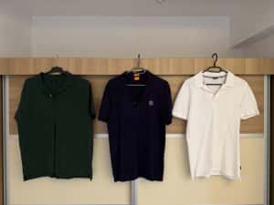 CA NOI - SET 12 Tricouri Polo Barbati Premium - M - Calvin Klein Hugo — miniatura 8
