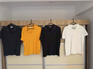 CA NOI - SET 12 Tricouri Polo Barbati Premium - M - Calvin Klein Hugo — miniatura 9