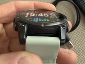 Garmin Fenix 8 AMOLED Sapphire 47mm - Garanție + Curea NOUĂ — miniatura 3