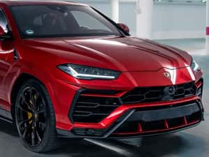 Lamborghini Urus second-hand elegant roșu