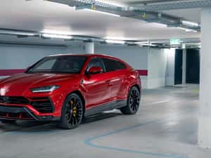 Lamborghini Urus second-hand elegant roșu — miniatura 3