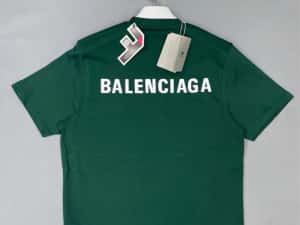 Tricou balenciaga green — miniatura 1