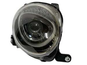 Far Fiat 500, 07.2015-, partea Dreapta, TYC, lumina drum; H7+PY24W; electric; cu motor; halogen — miniatura 2