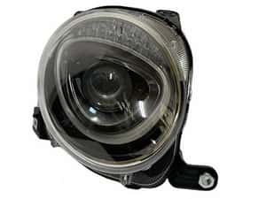 Far Fiat 500, 07.2015-, partea Dreapta, TYC, lumina drum; H7+PY24W; electric; cu motor; halogen — miniatura 3