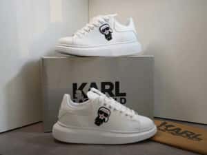 Adidasi KARL LAGERFELD White , Produs Nou - Full Box, Premium Unisex — miniatura 3