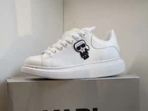 Adidasi KARL LAGERFELD White , Produs Nou - Full Box, Premium Unisex — miniatura 4