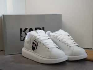 Adidasi KARL LAGERFELD White , Produs Nou - Full Box, Premium Unisex — miniatura 8