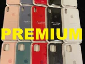 B Carcasa Husa iPhone 11/12/13/Pro/Max/8 + X XR XSMax Silicon