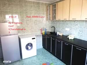 4 camere, 53 mp, cu balcon, etaj 2, Mobilat si Utilat, Hipodrom — miniatura 9