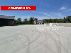 Închiriere teren industrial în Bălești - container și utilități incluse