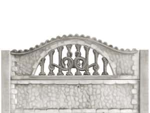 Gard beton Tracic 1 cu stâlpi simpli 1,7 m — miniatura 6