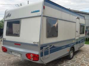 Rulota Fendt Saphir 490,an 2003,4 pers,fransbed,baie cadita dus wc fix,dus — miniatura 3