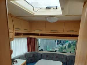 Rulota Fendt Saphir 490,an 2003,4 pers,fransbed,baie cadita dus wc fix,dus — miniatura 4