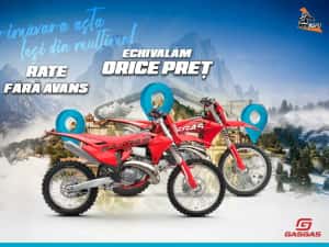 Motociclete GASGAS (Finantare flexibila)