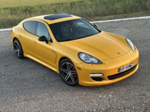 Porsche Panamera - 300 cai, 160.000km, Colant Galben Satin, fiscal pe loc