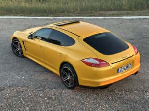 Porsche Panamera - 300 cai, 160.000km, Colant Galben Satin, fiscal pe loc — miniatura 4