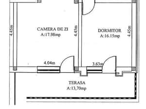 Apartament 3 camere decomandat – 67 mp – balcon 14 mp – Șelimbăr — miniatura 3
