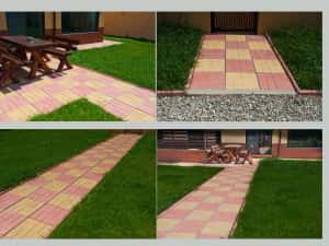 Pavaj, Pavaje, Pavele, Dale 20x20 cm. Pentru gradina si piscina — miniatura 6