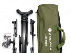 Rod Pod Robinhan 3 Posturi – complet echipat cu 3 avertizori + 3 swingeri NEW — miniatura 6