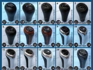 Nuca / maneta schimbator viteze BMW Seria 1 3 5 6 7 X1 X3 X5 cu 5 / 6T