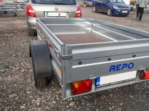 Remorca Auto,  750 kg Repo, Rar efectuat — miniatura 7