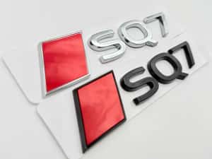 Emblema AUDI SQ7 spate negru NOU — miniatura 5