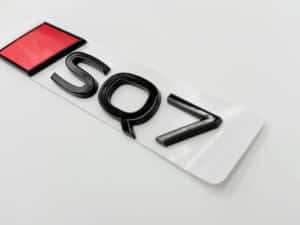 Emblema AUDI SQ7 spate negru NOU — miniatura 9
