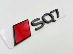 Emblema AUDI SQ7 spate negru NOU — miniatura 10