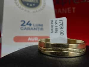 (B.31180.1 / Doi Baieti) Verigheta aur 14K - 4.88g / 1708 lei — miniatura 2