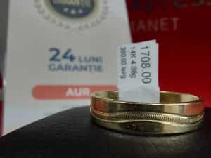 (B.31180.1 / Doi Baieti) Verigheta aur 14K - 4.88g / 1708 lei — miniatura 8