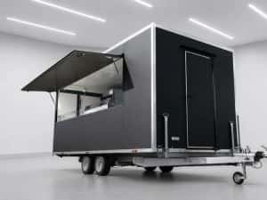 Rulote Fast Food Profesionale Posibilitate Leasing Auto, Echipare Completa Pentru Fast Food, Rotiserie, Grill, Burger, Shaorma Street Food Trailer