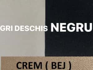 Stofa TAPITERIE plafon NEGRU/GRI/CREM folosit in reprezentanta AUTO! — miniatura 3