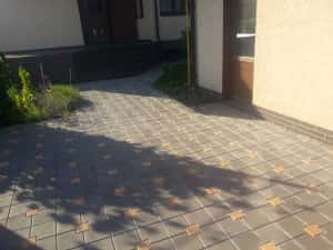 Producator pavele pavaje din beton - model 40x40 patinat montaj — miniatura 2