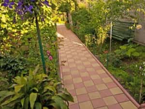 Producator pavele pavaje din beton - model 40x40 patinat montaj — miniatura 5