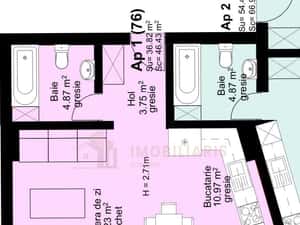 Apartamente 1, 2, 3, 4, 6 camere zona Centrala, Unirii — miniatura 9