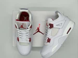 Sneakersi Nike Air Jordan Metallic Red - marimi 37-49 - noi si premium — miniatura 3