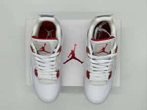 Sneakersi Nike Air Jordan Metallic Red - marimi 37-49 - noi si premium — miniatura 4