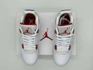 Sneakersi Nike Air Jordan Metallic Red - marimi 37-49 - noi si premium — miniatura 8