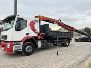 Camion basculabil cu macara volvo — miniatura 9