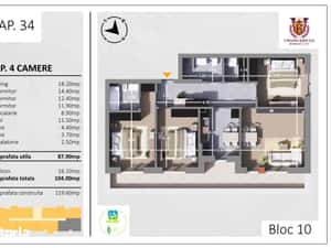 Locuinta exclusivista cu 4 camere, balcon amplu si dotari premium — miniatura 6